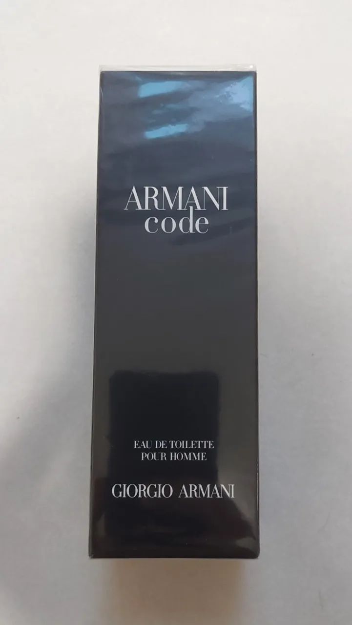 Perfume Armani Code EDT de 75ml versão VINTAGE