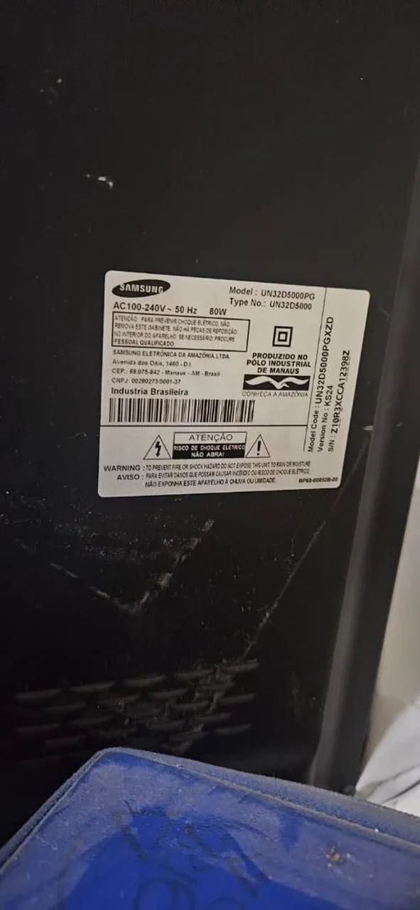 Tv samsung 32 (com pequeno defeito) - Foto 3