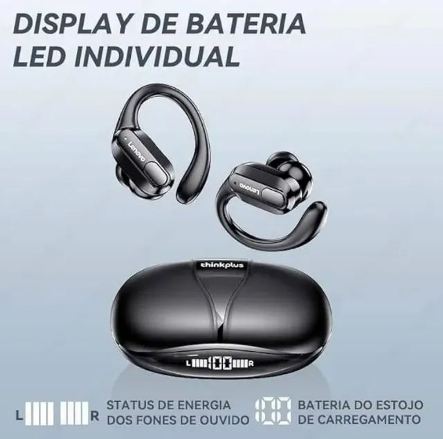 Fone De Ouvido Bluetooth Lenovo XT80 - Foto 3