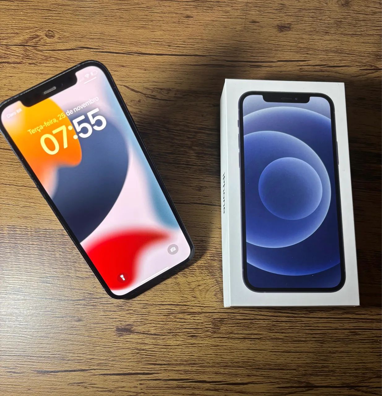 iPhone 12 64GB Perfeito estado (com caixa e capa original