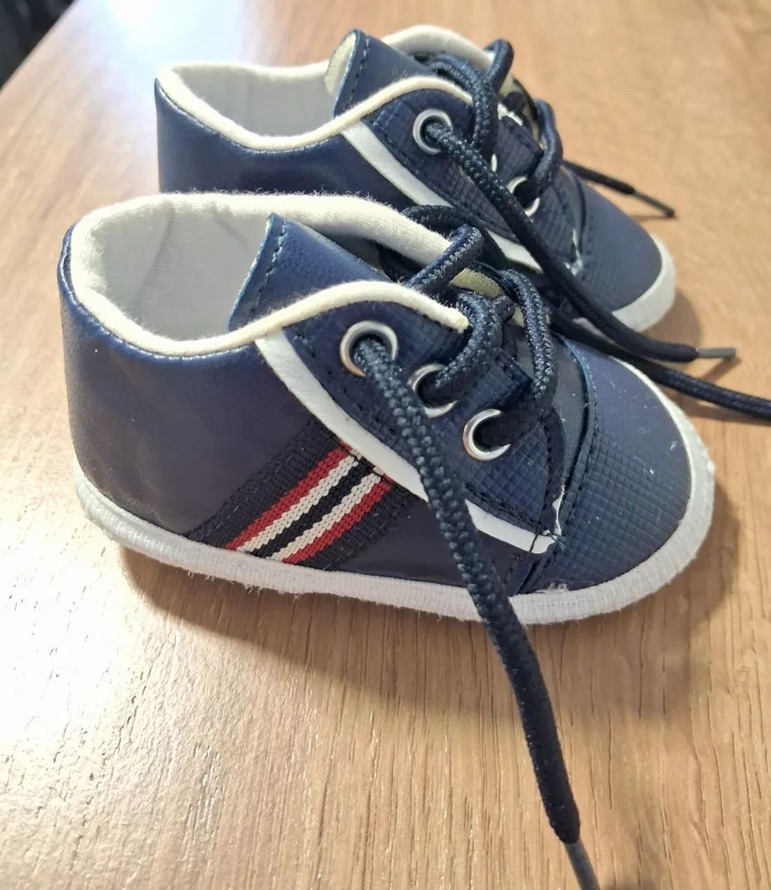 Tênis Infantil Bebê Tam. 16 Azul - Foto 3