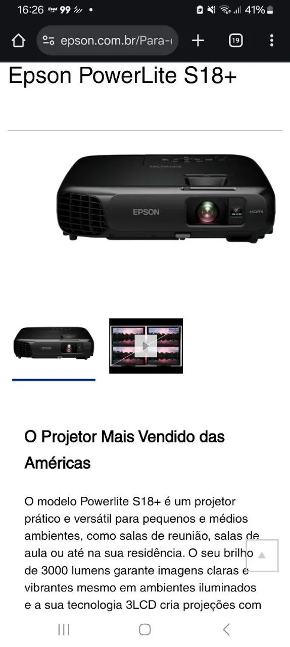 Epson Projector HDMI64396663474817123