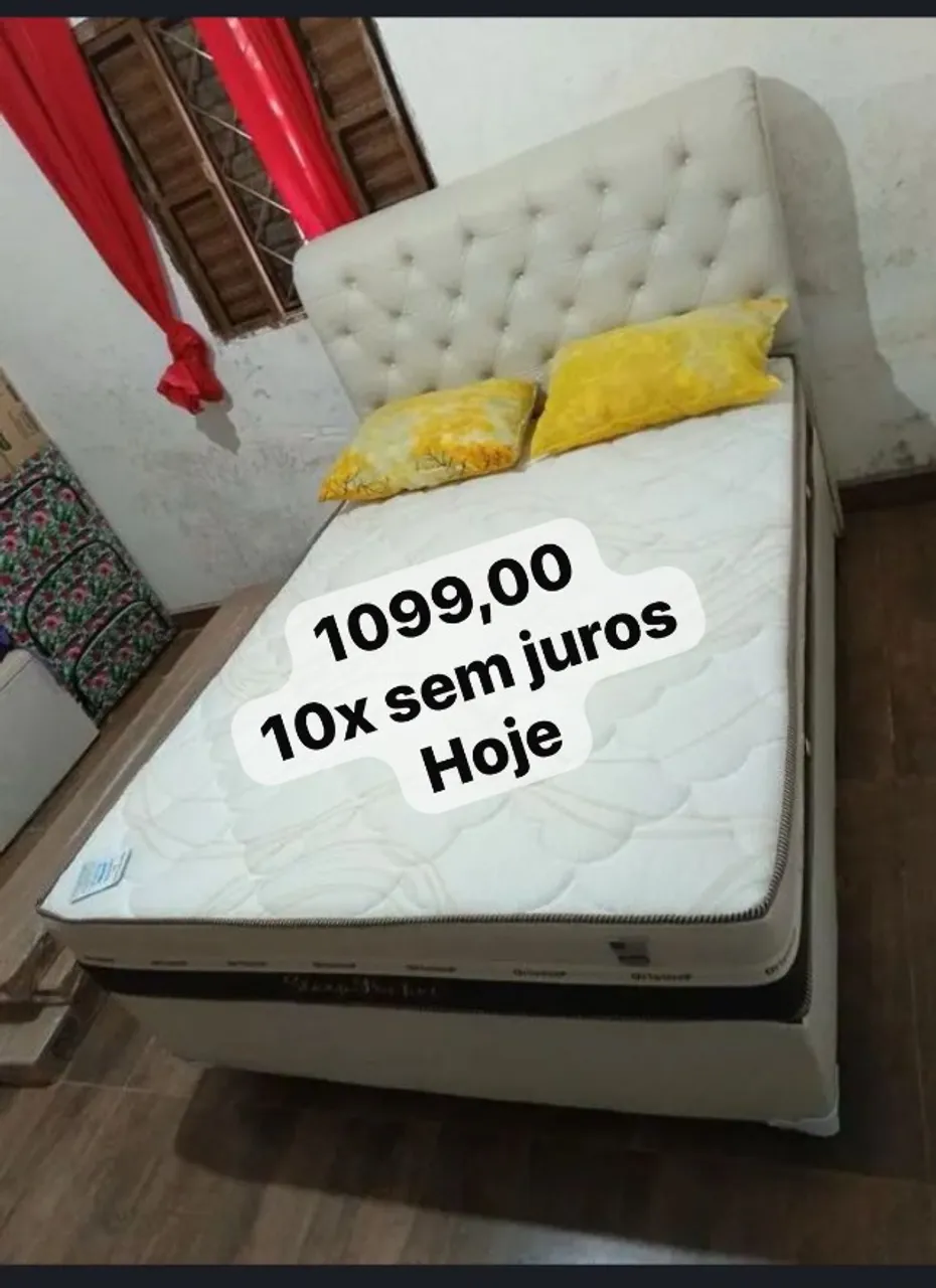 Cama box cabeceira