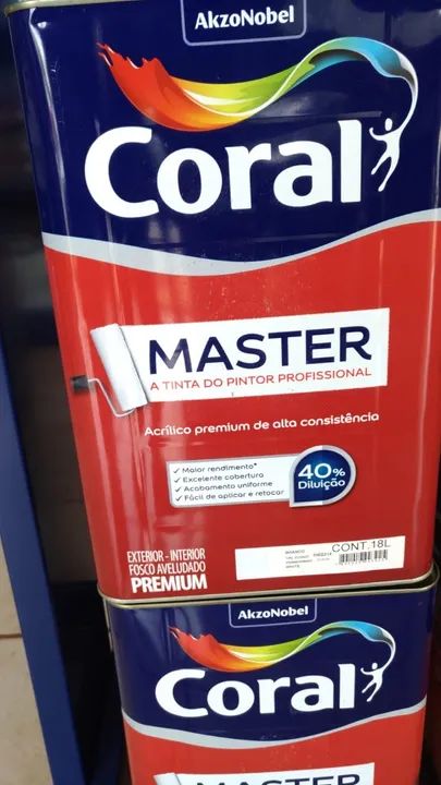 Diversas Tintas Coral Premium primeira Linha 16L a partir