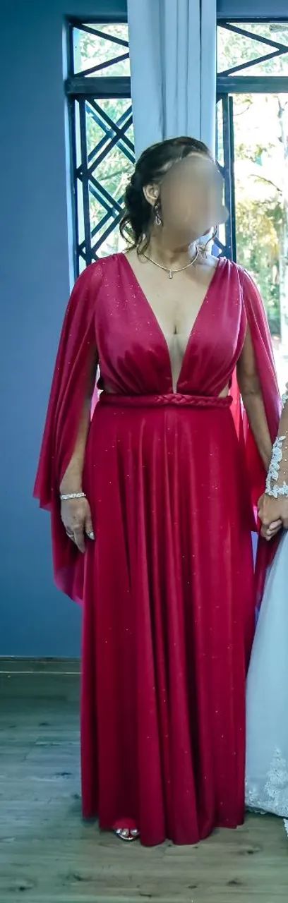 Vestido luxo FUCSIA - Foto 5
