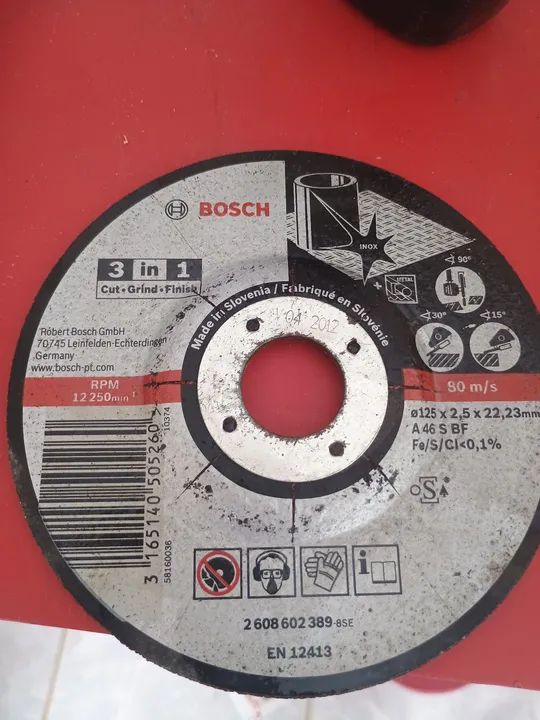 Disco multi uso 4 em 1 bosch 