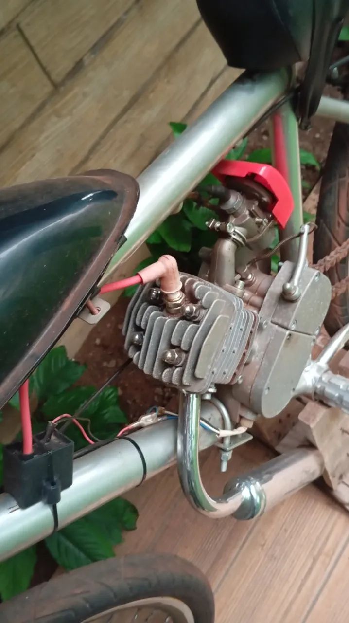 Bicicleta Motorizada 80cc - Foto 3