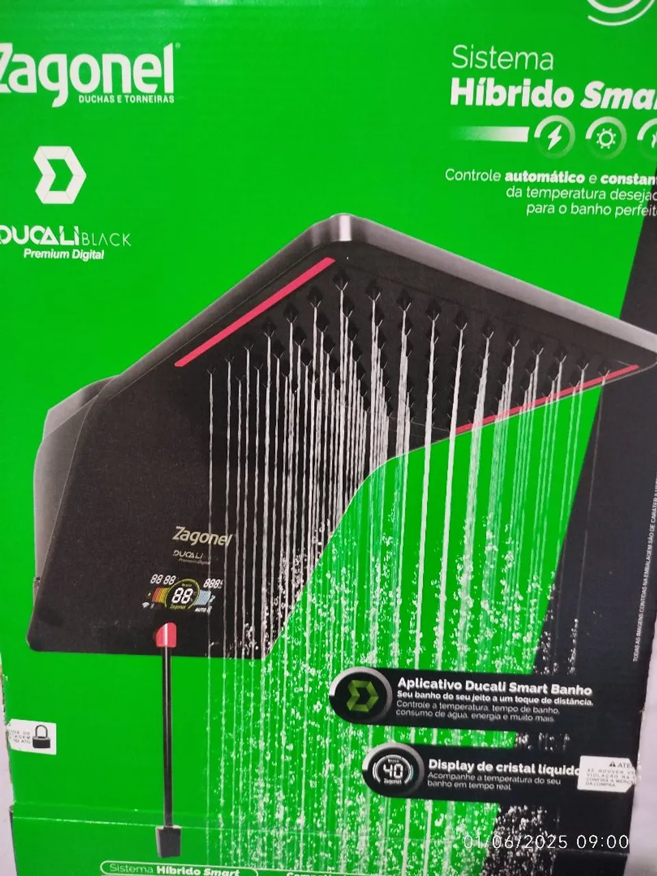 Chuveiro Zagonel 600 reais