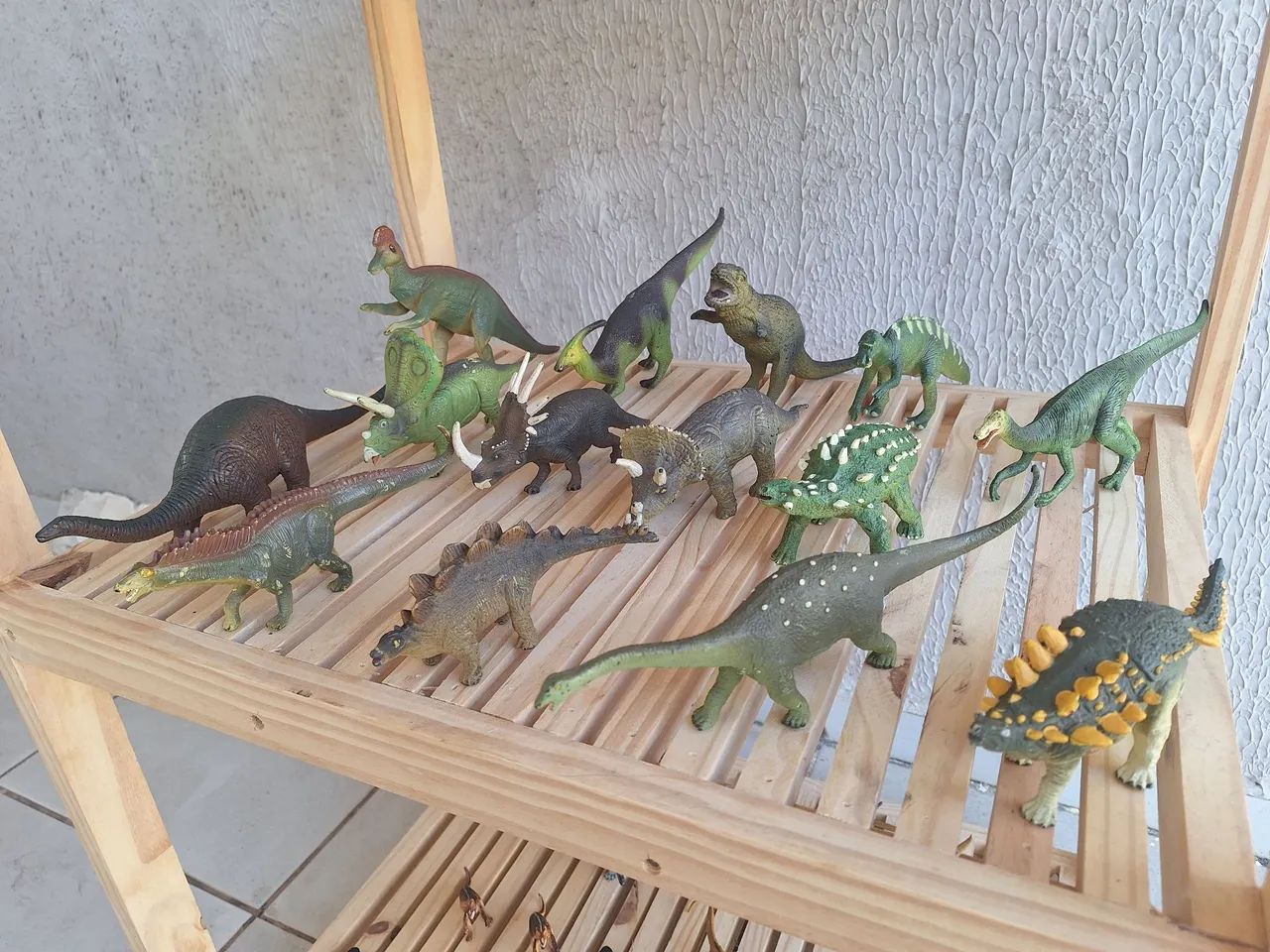 Coleção Completa Dinossauros Salvat - 41 Peças + Miniatura Humana - Raridade! - Foto 3