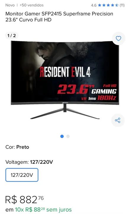 monitor superframe 180hz - Foto 6