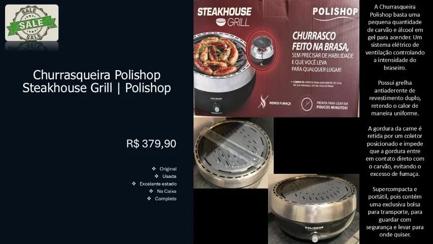Churrasqueira Polishop Steakhouse Grill | Polishop