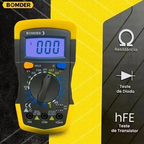 Multimetro digital bip-entrega grátis