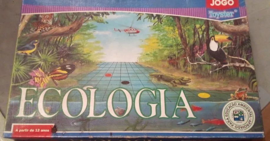 Jogo de Tabuleiro Ecologia , Toyster, década de 90