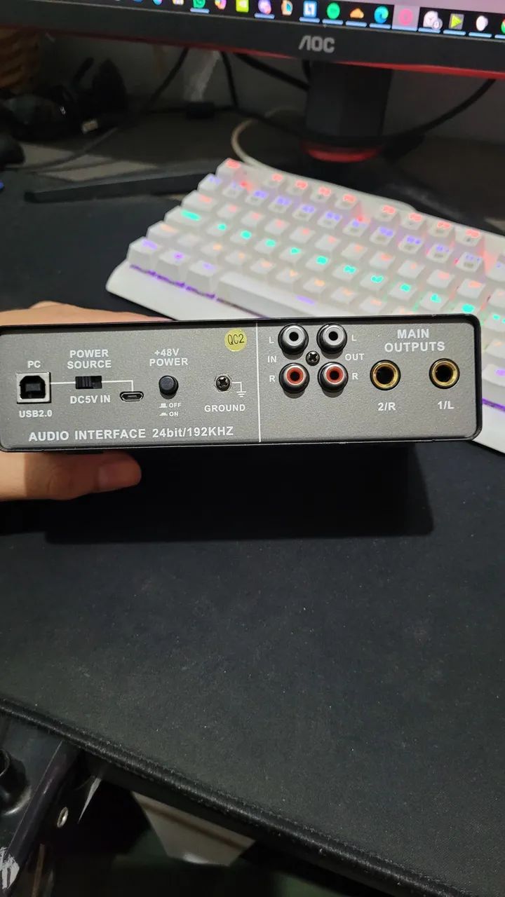 Interface de audio - Foto 3