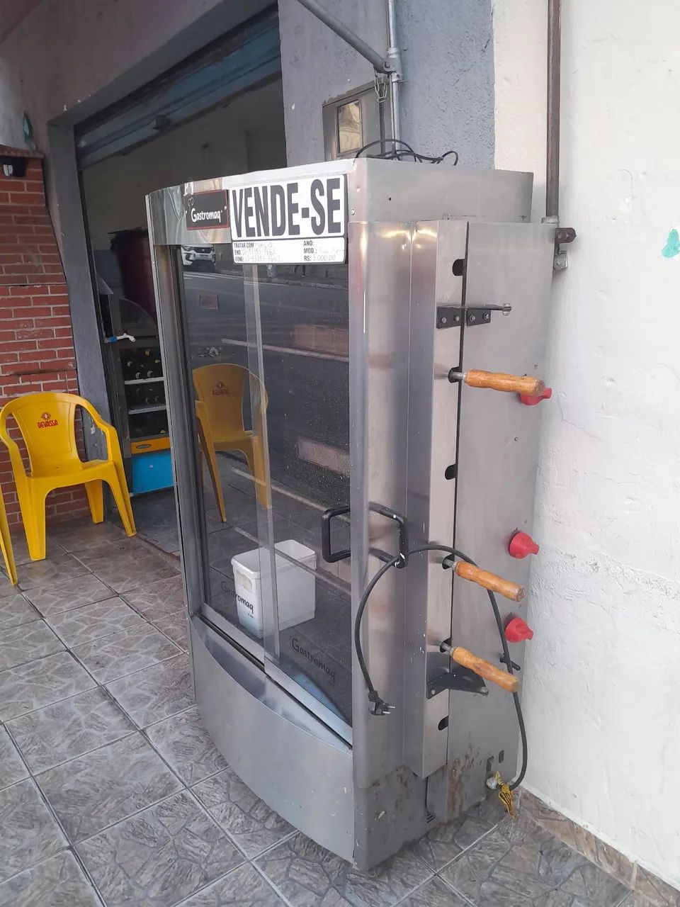 Máquina de assar frango - Foto 4