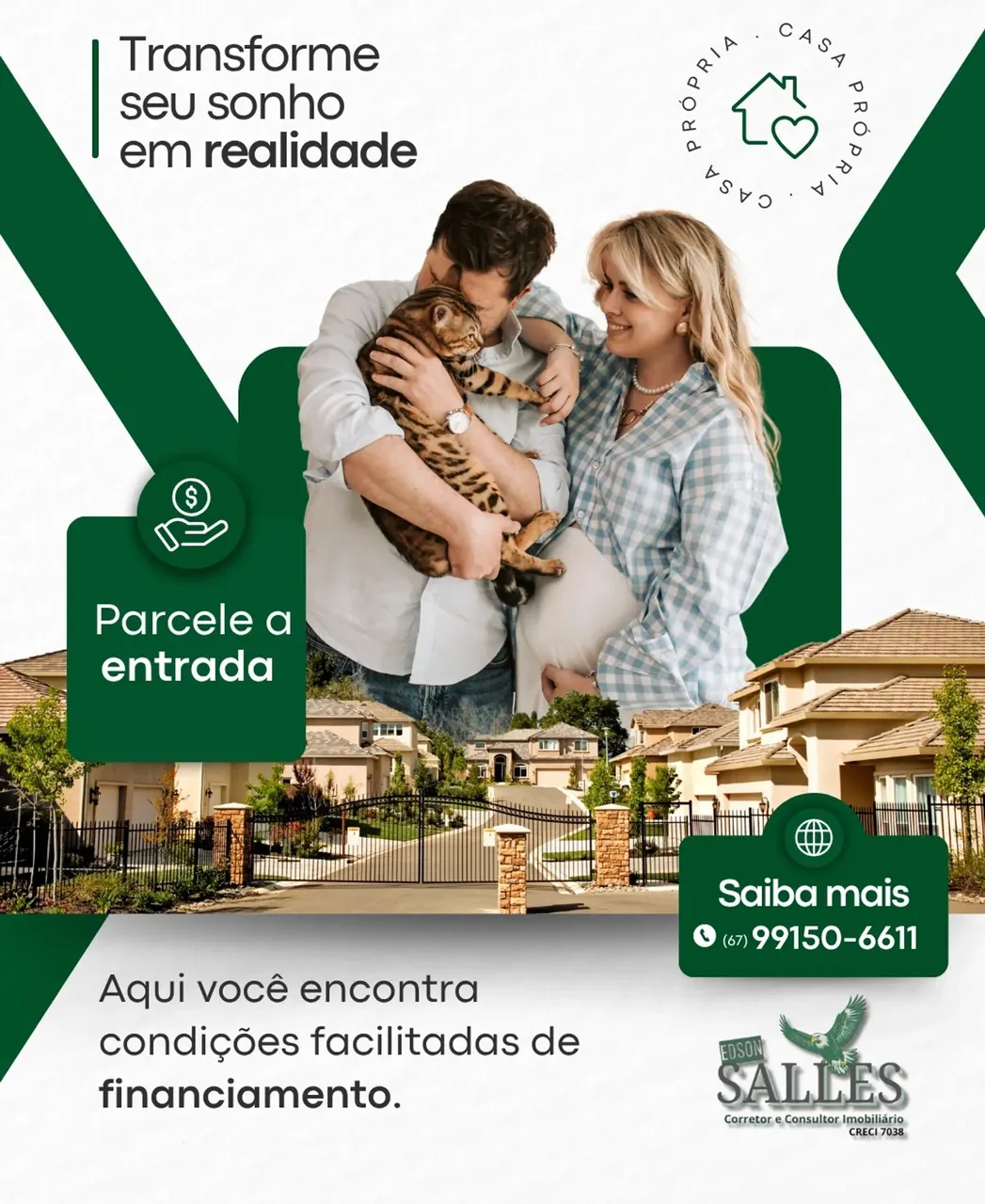 Conquiste sua casa Própria em Campo Grande com Minha casa Minha vida!