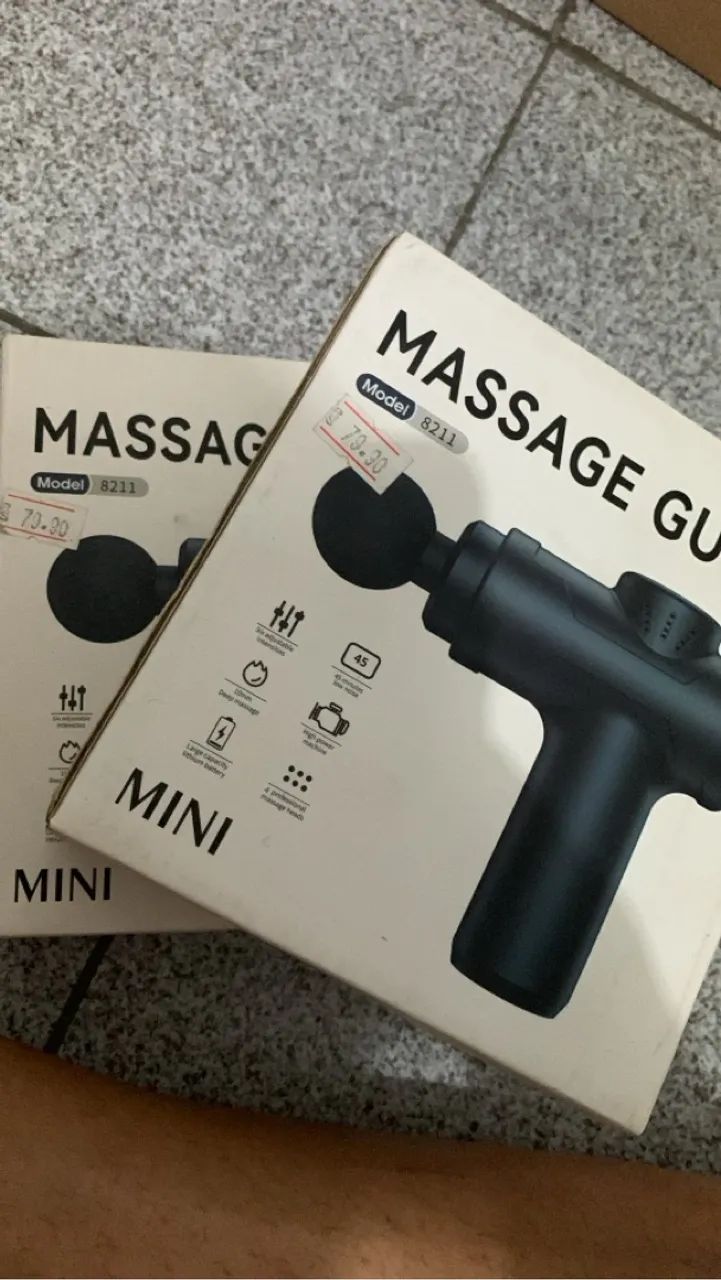 Massageador portátil a bateria 