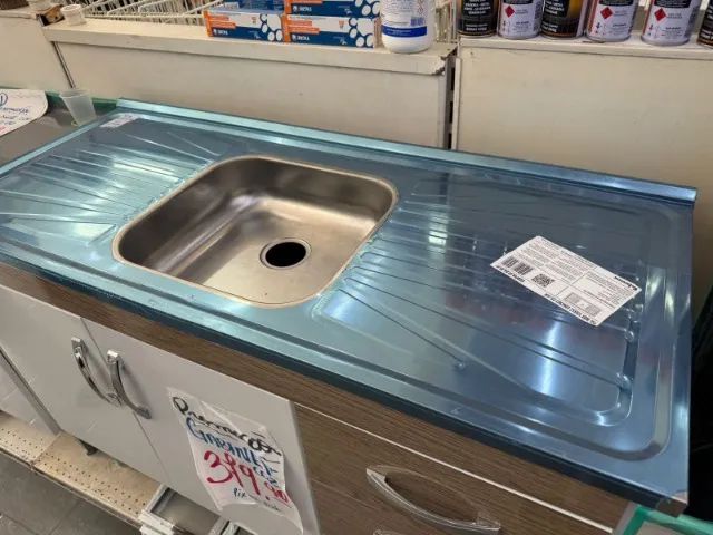 Pia de aço inox 120cm  - Foto 2
