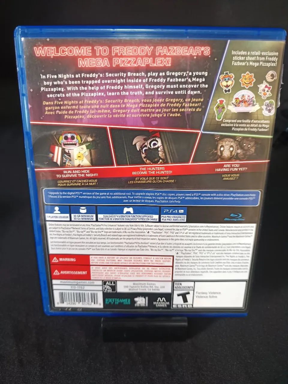 Jogo Five Nights At Freddy a PS4  - Foto 2