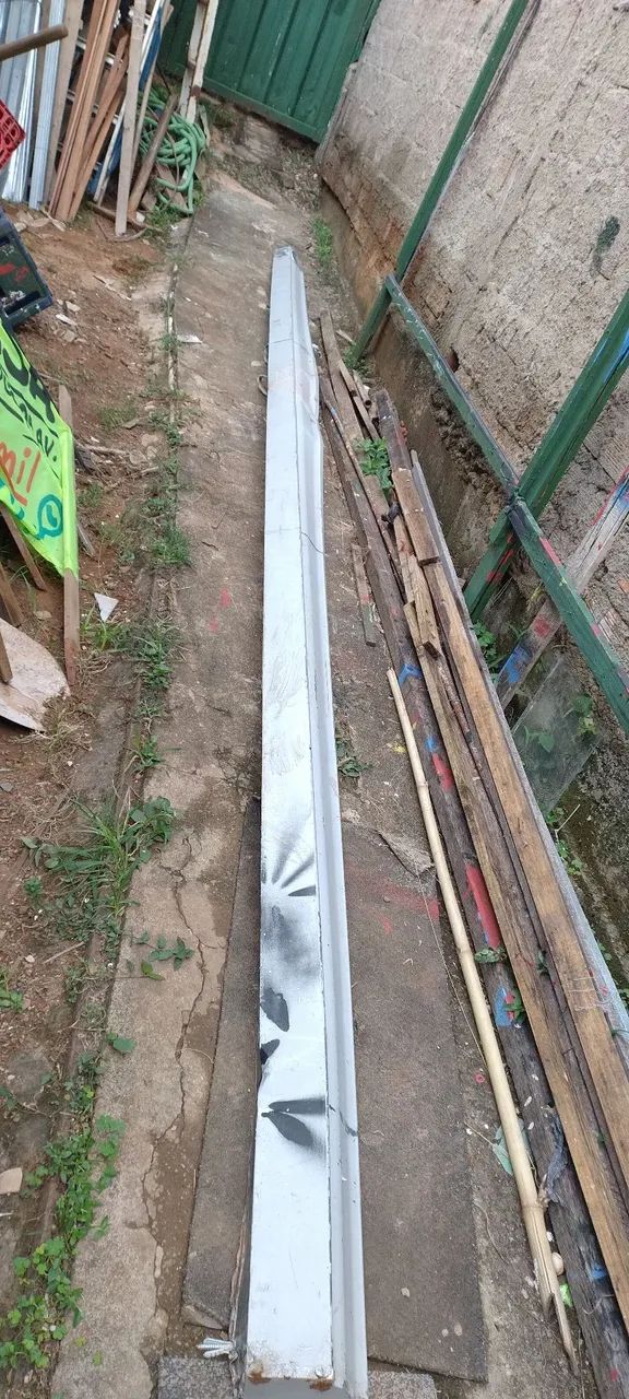 CALHA DE ZINCO 5,30 MTS  - Foto 4