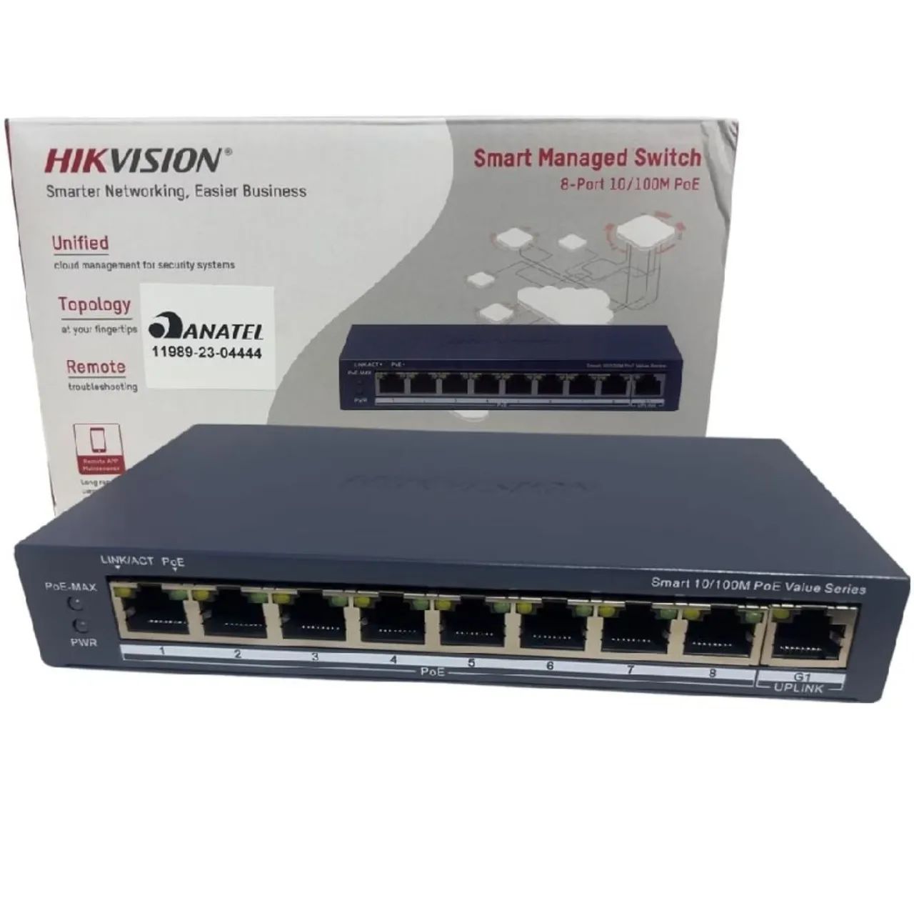 Switch Poe Hikvision  - Foto 2