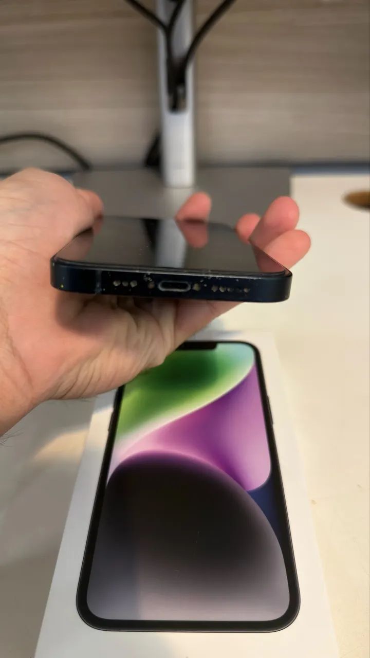 iPhone 14 128GB Preto único dono - Foto 2