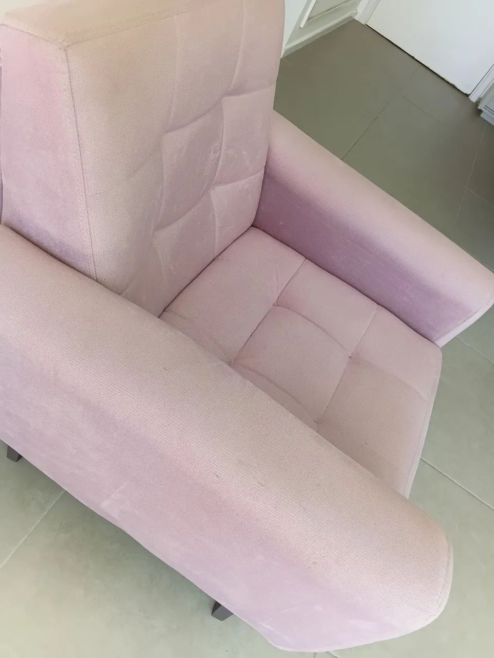 Poltrona Rosa Antigo - Foto 2