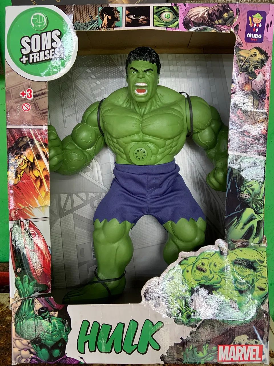 Boneco Hulk Com Som - Foto 3