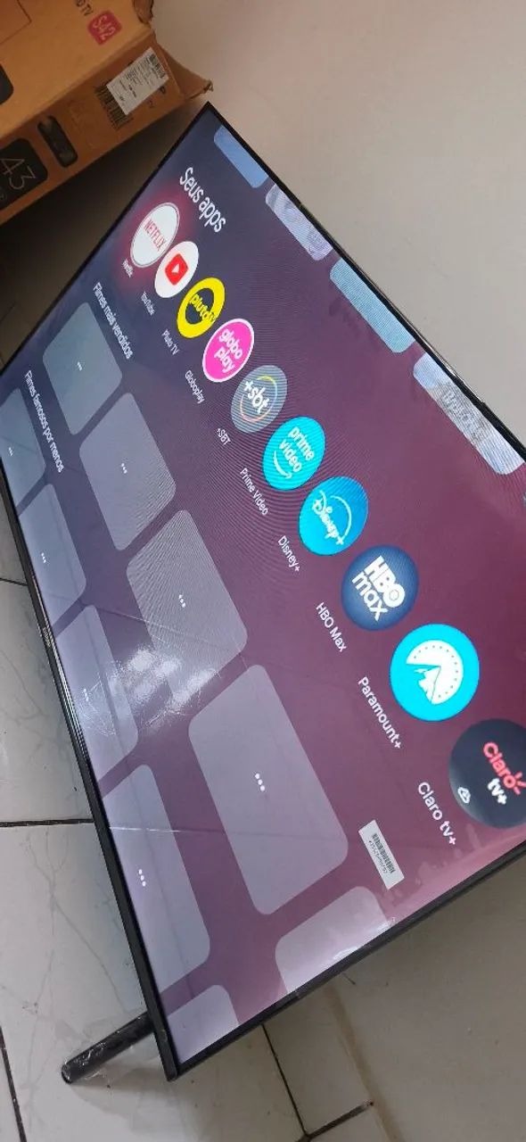 SMART TV SEMP 43 POLEGADAS NOVA* - Foto 3
