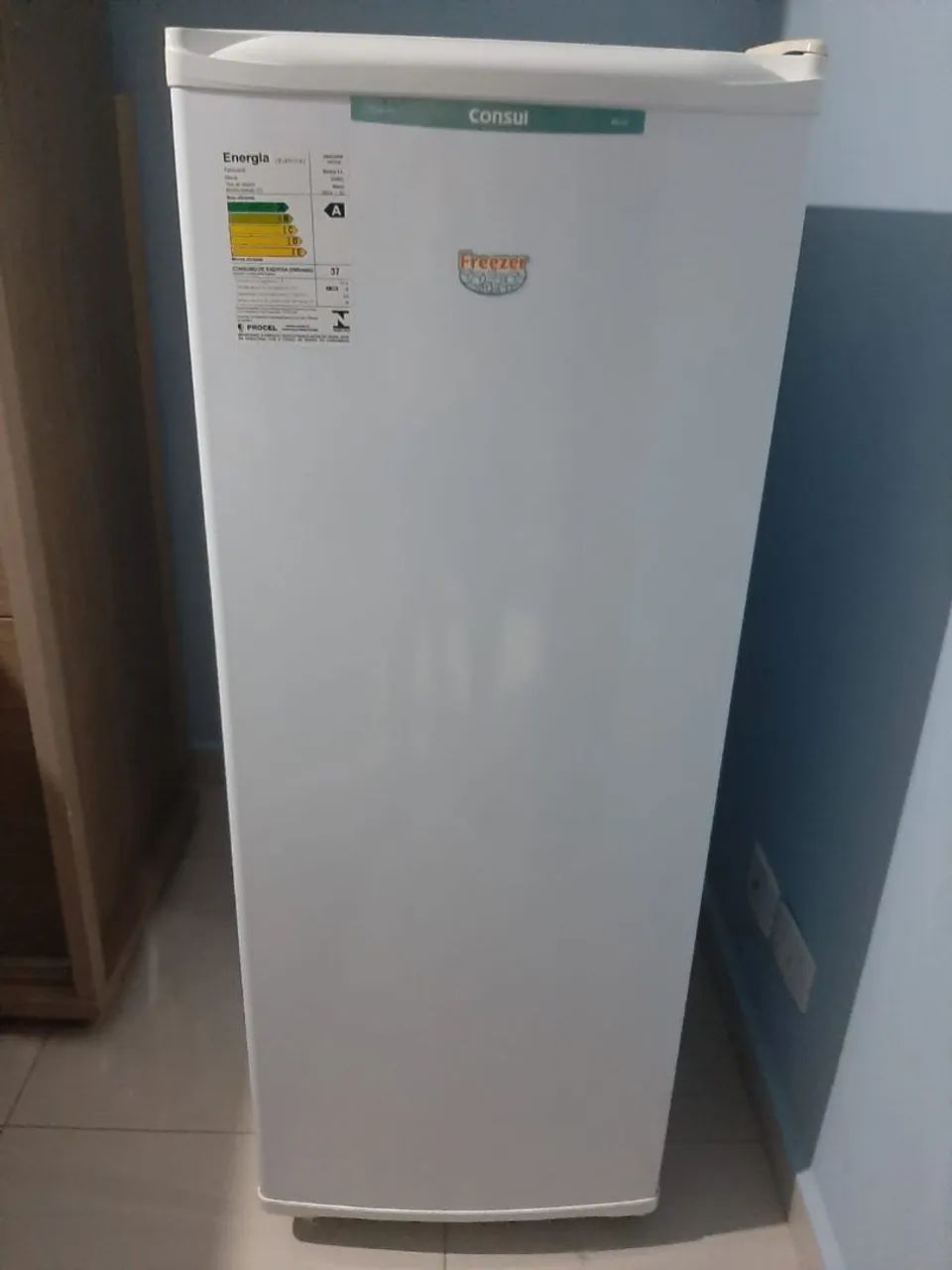venda de 1 freezer consul branco pequeno 121 litros