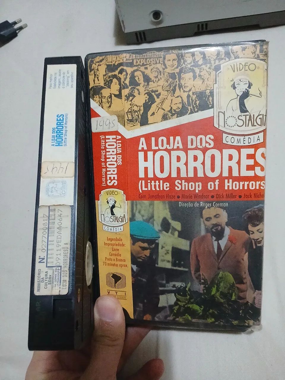 Vhs pequena loja dos horrores terror