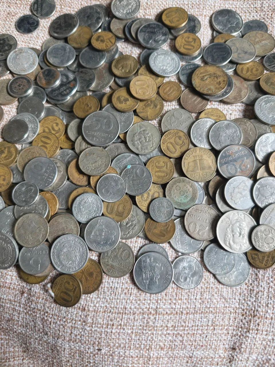 Lote Moedas Antigas BR - Foto 3