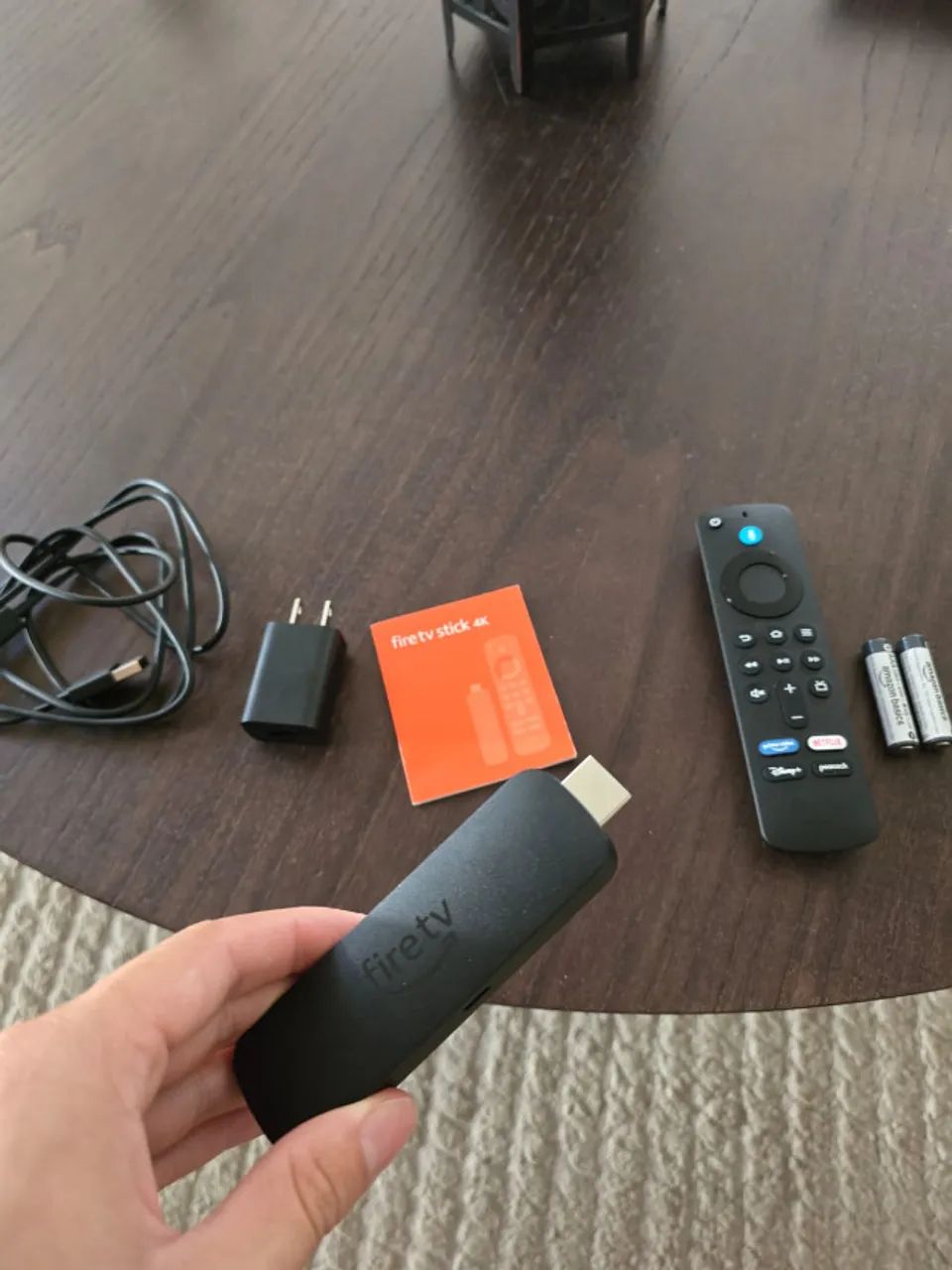 Amazon Fire Stick 4k Wi-fi 6 2 Geração Alexa Por Voz Inteligente C - Foto 4
