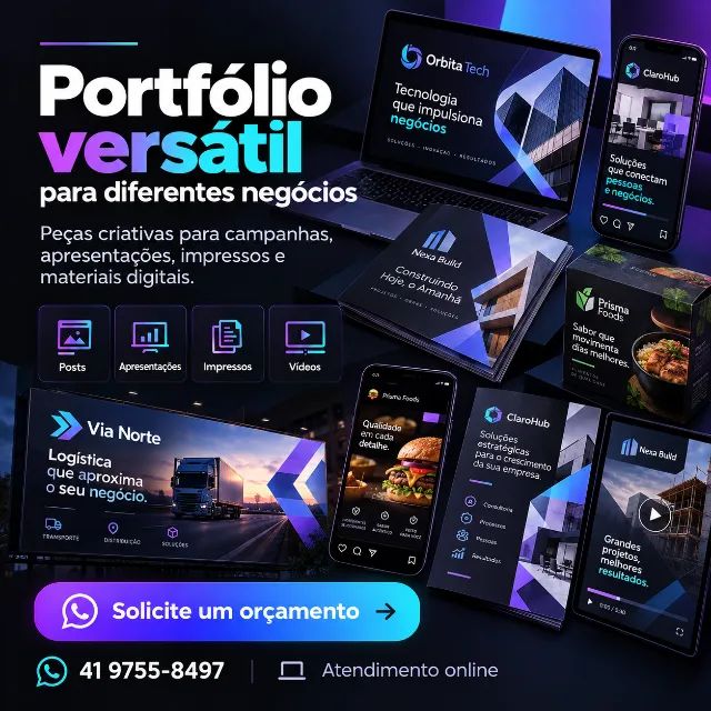Soluções visuais para negócios | Catálogos, posts, logos e impressos - Foto 4