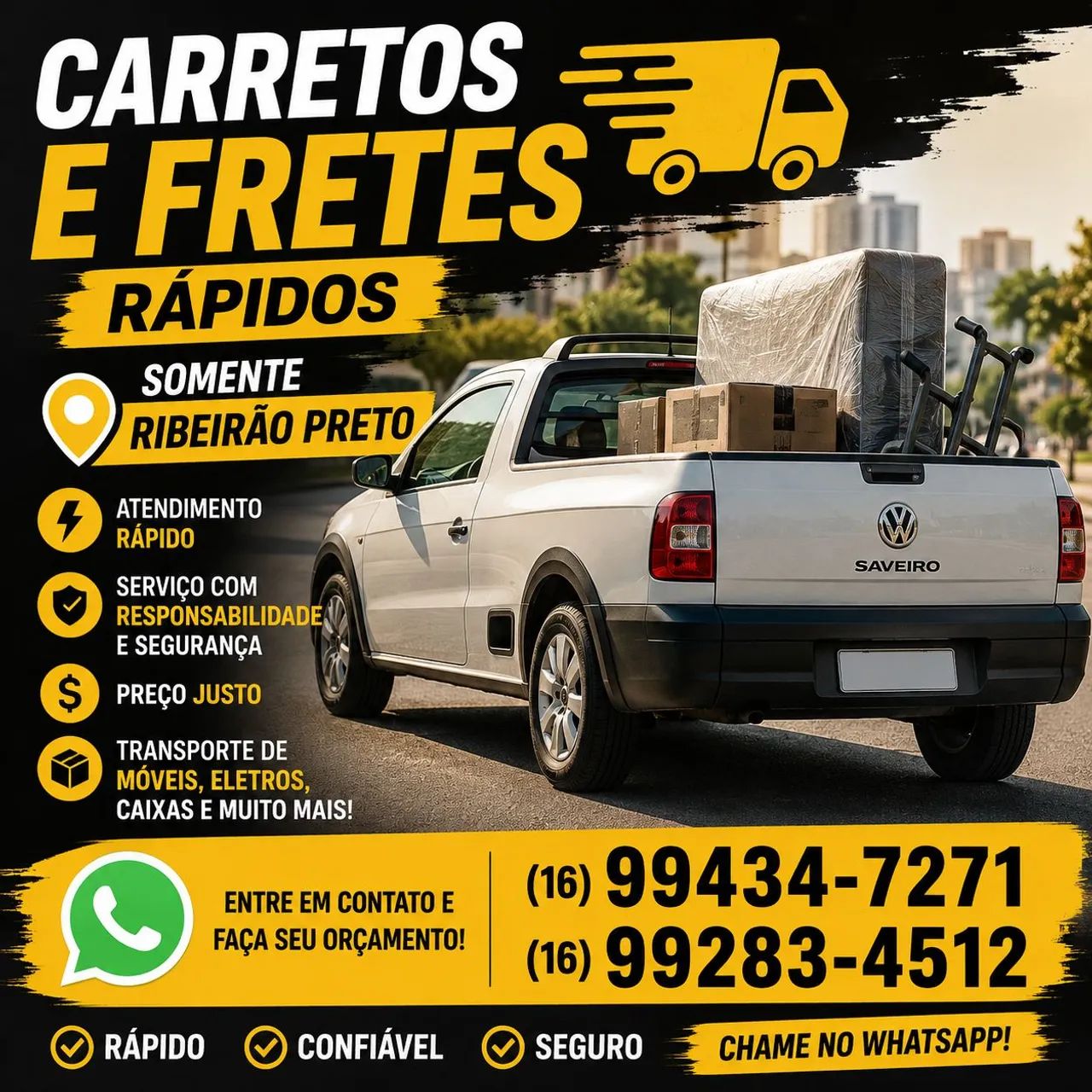 Carretos e Fretes Rápidos