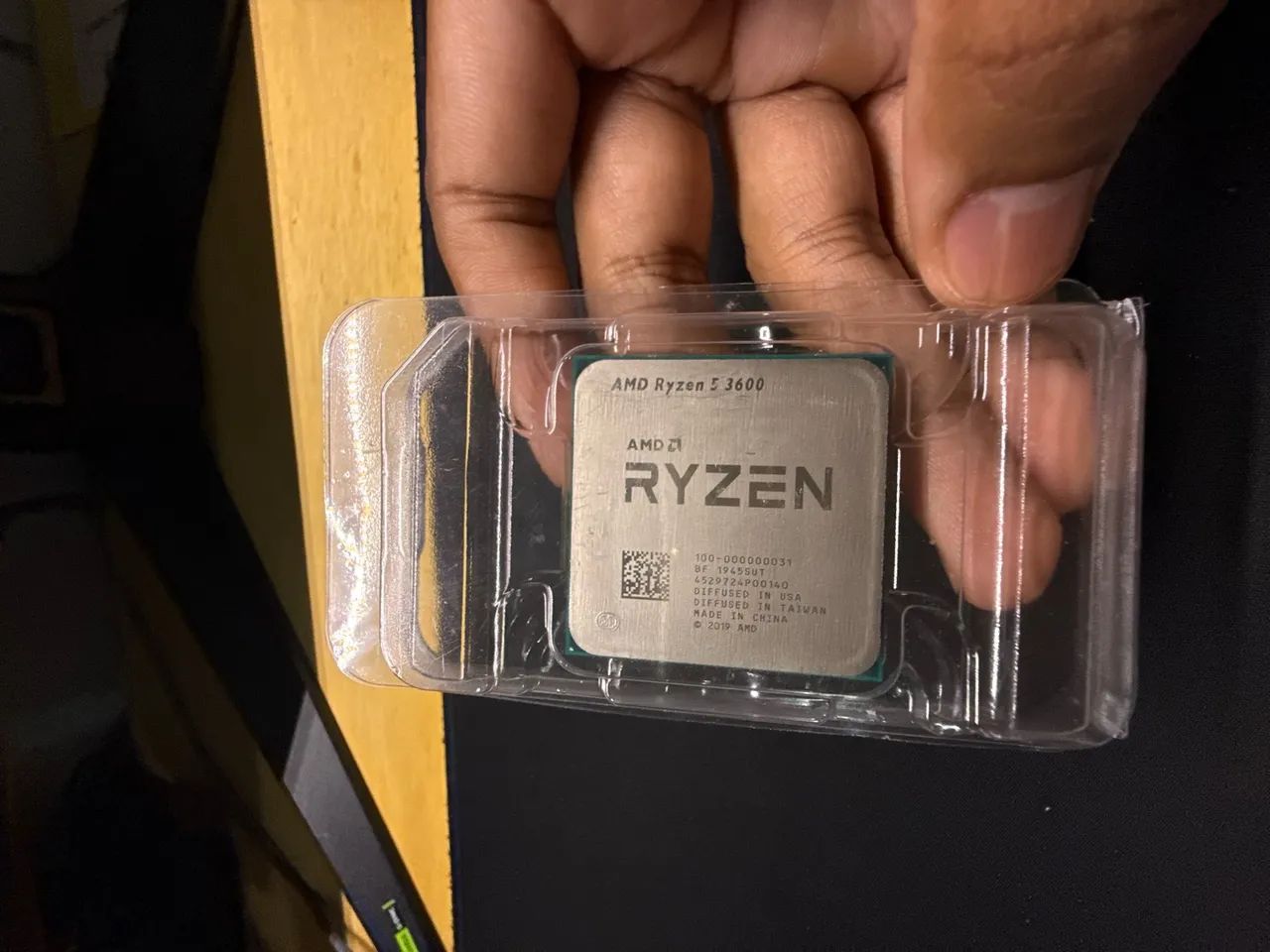 Processador AMD Ryzen 5 3600 4.2 Ghz- ( FUNCIONANDO PERFEITAMENTE ) - Foto 2