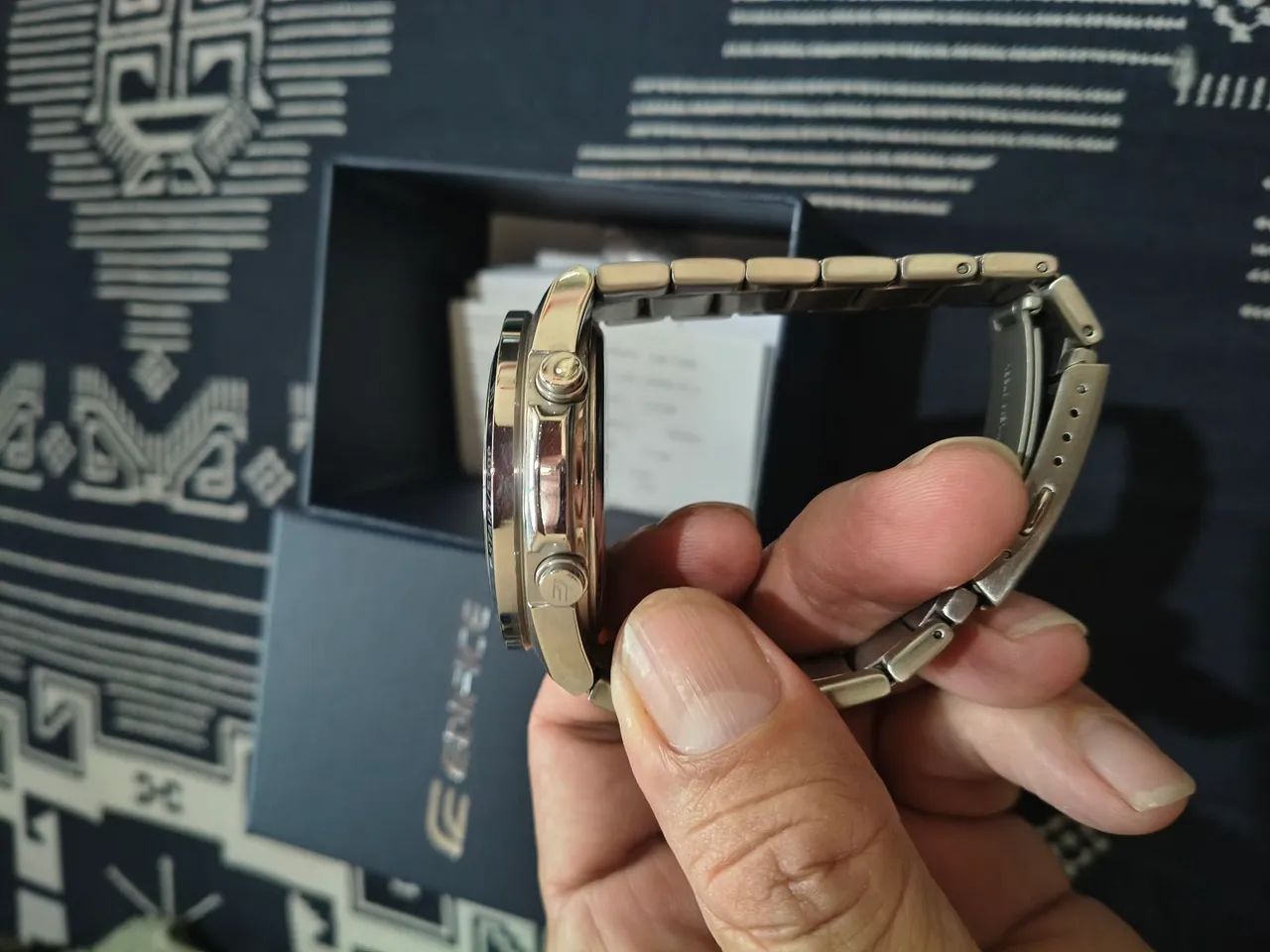 RELÓGIO CASIO EDIFICE ORIGINAL  - Foto 5