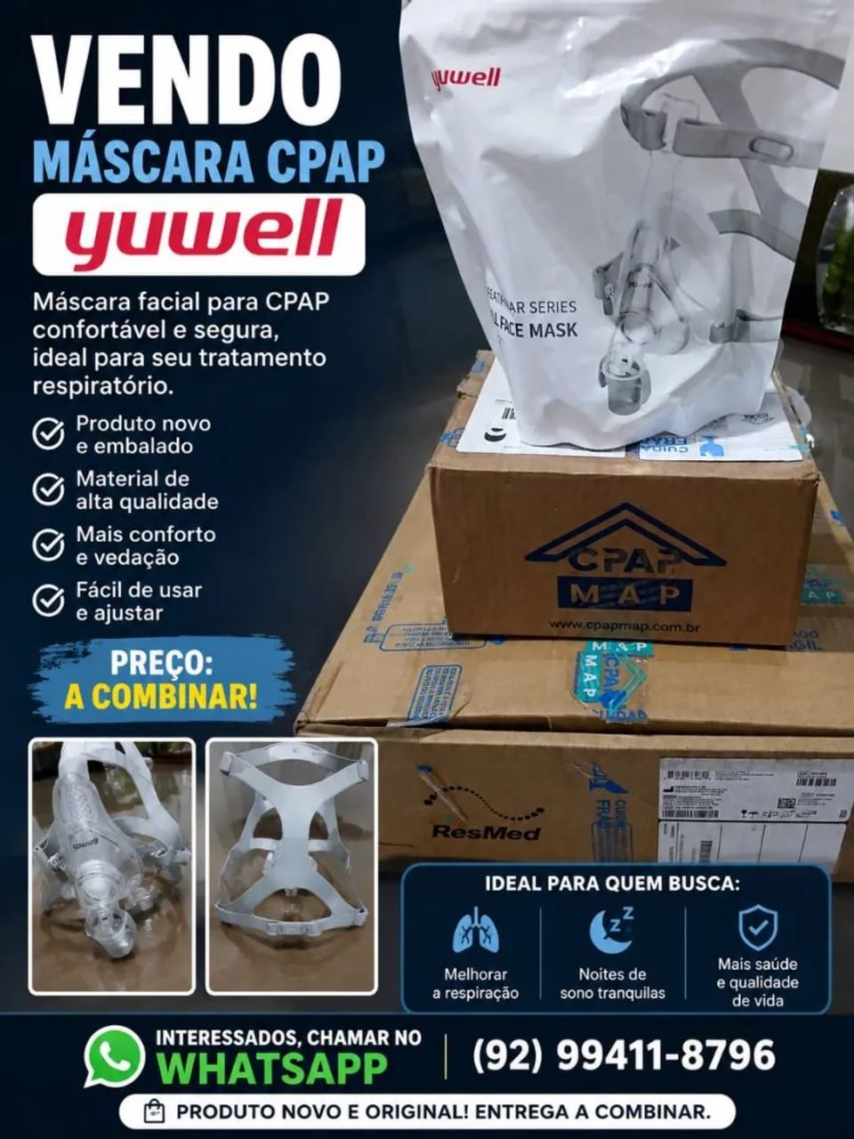 Máscara CPAC yuwell