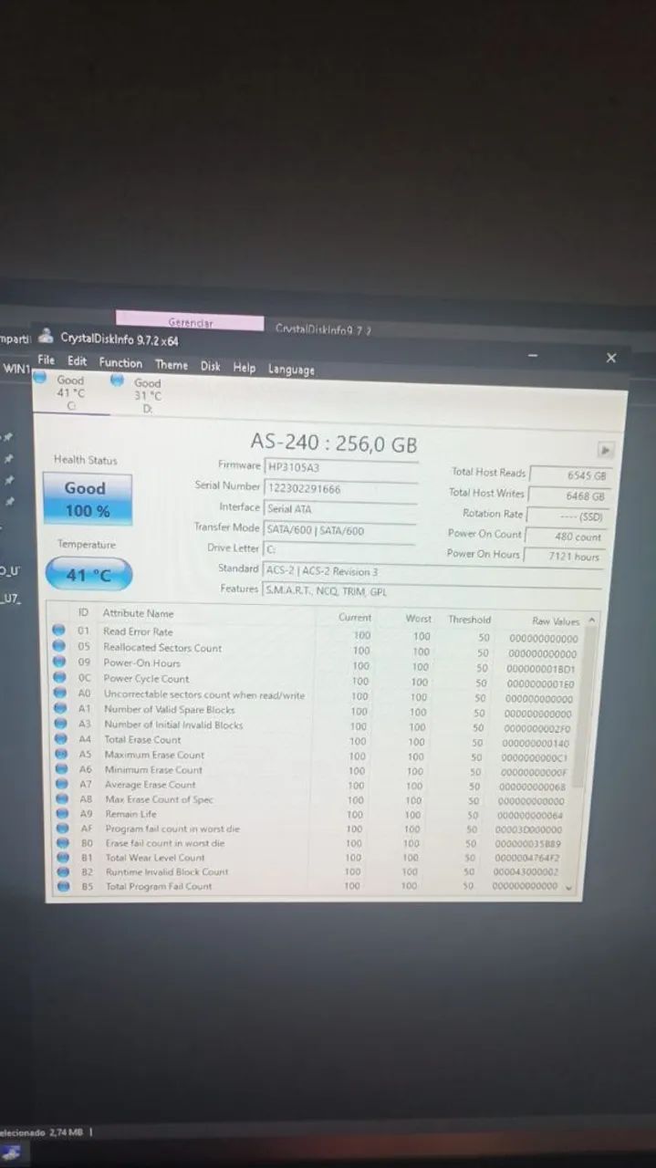 ? SSD ACOS 256GB - VELOCIDADE TOP! ? - Foto 4