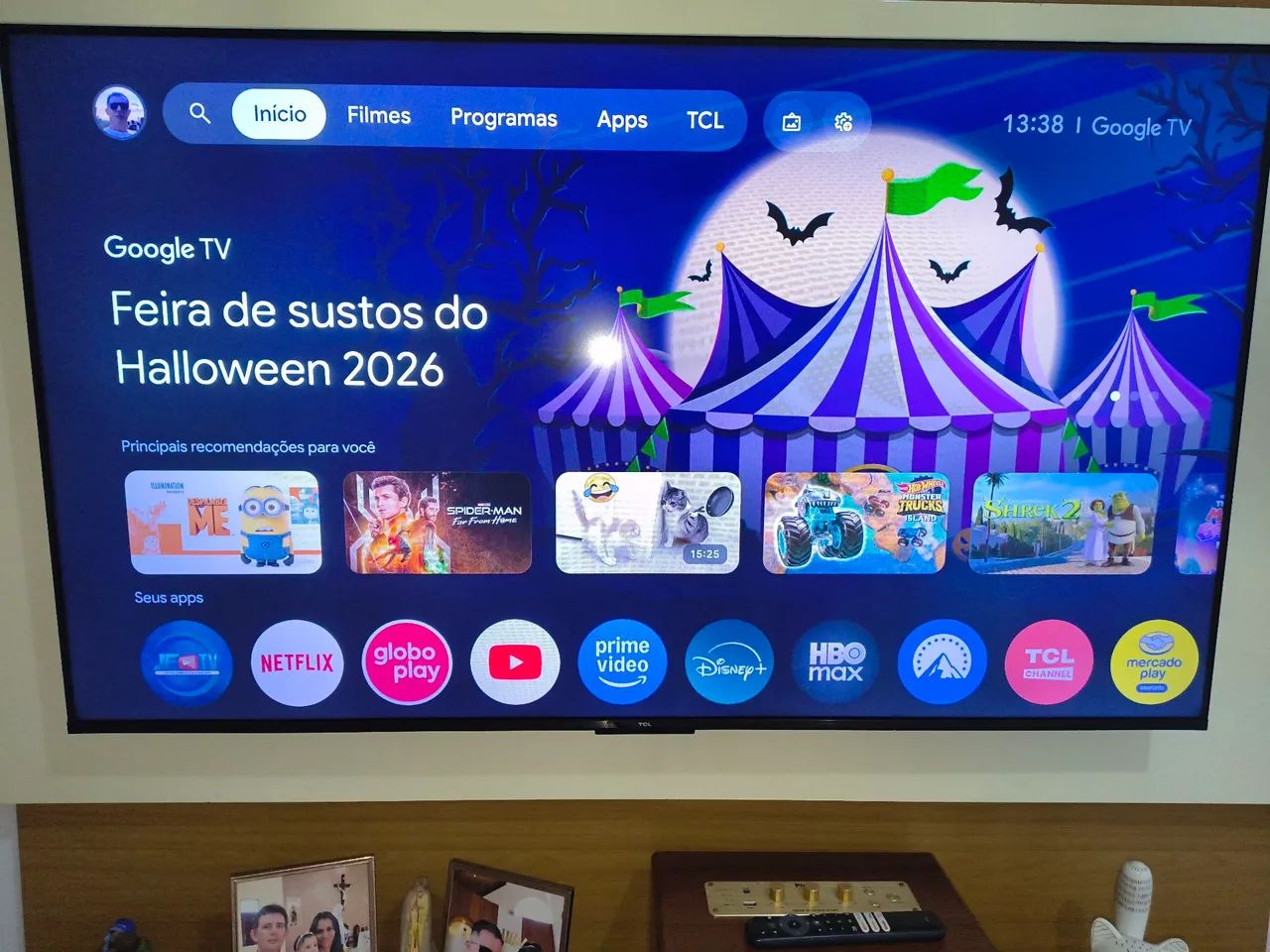 Tv TCL 55 polegadas oportunidade 