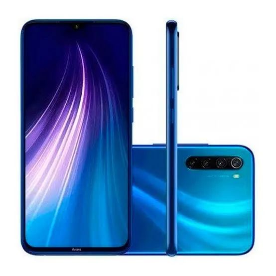 Celular Xiomi Redmi Note 8 64Gb - Azul Neptune