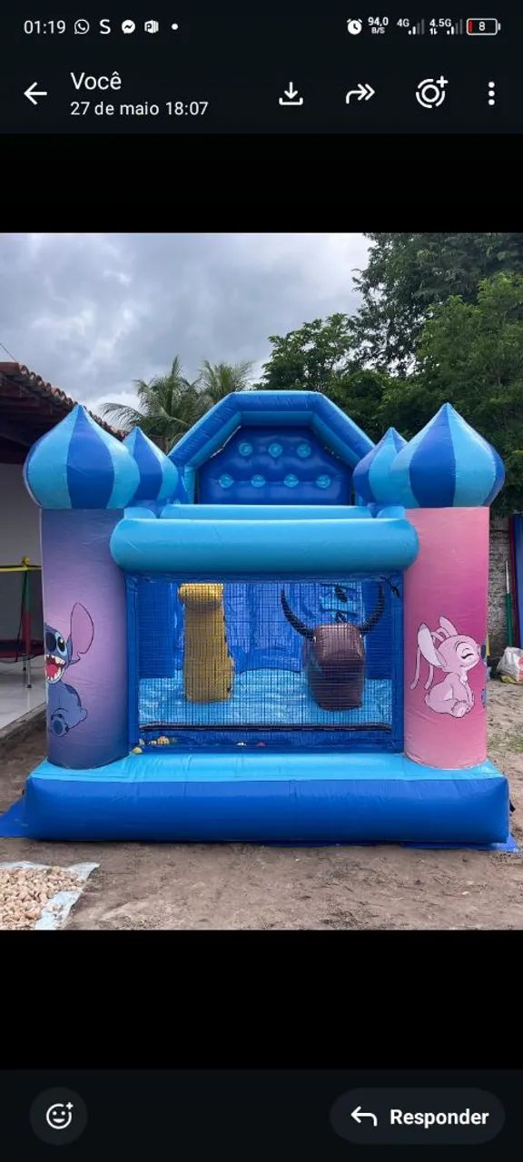 Brinquedo inflável