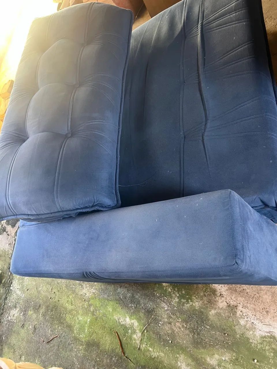 Sofá 3 metros Suede 442957976295843841