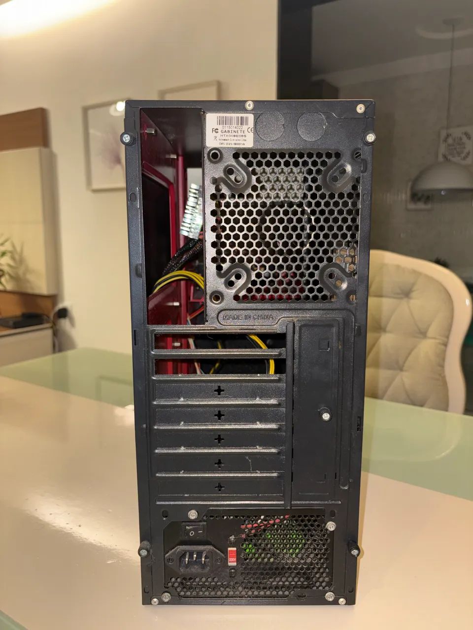 Gabinete para PC + Fonte e Leitor de DVD - Foto 4