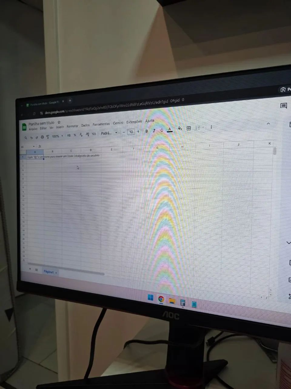 Monitor AOC Hero IPs com detalhe  - Foto 3
