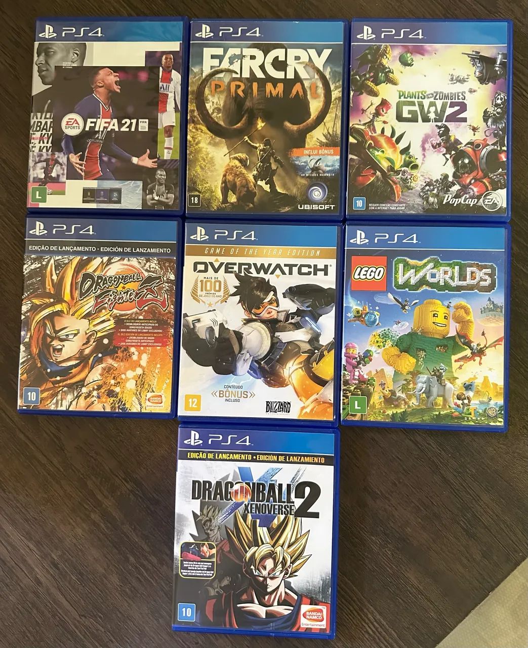 Jogos PS4 a partir de R$ 90,00