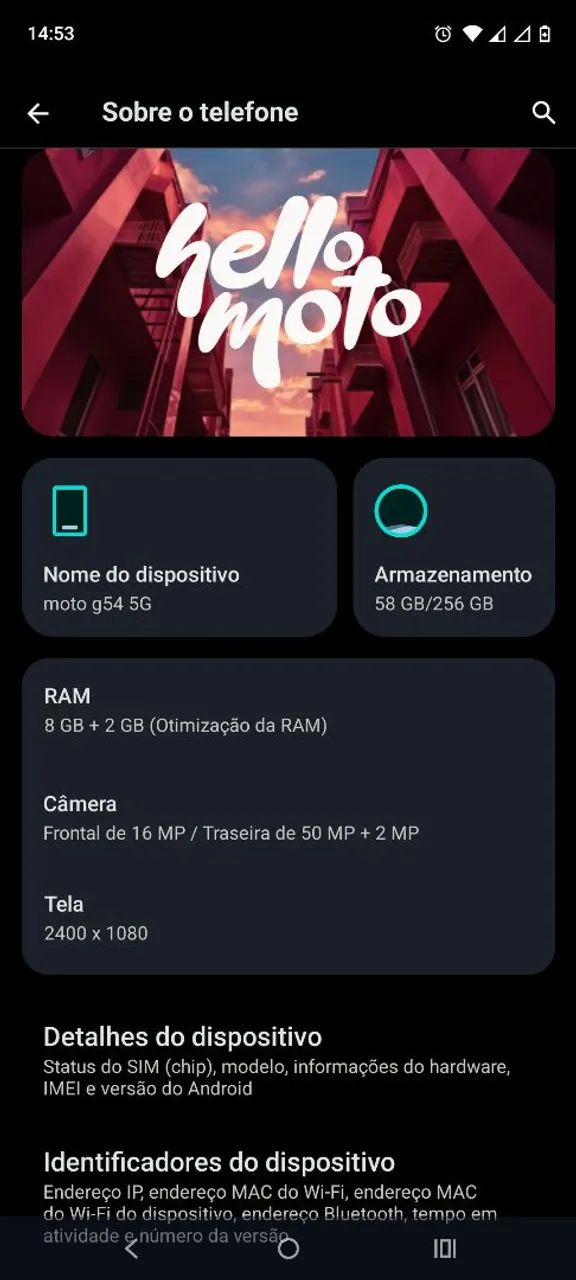 Celular moto G54 - Foto 2