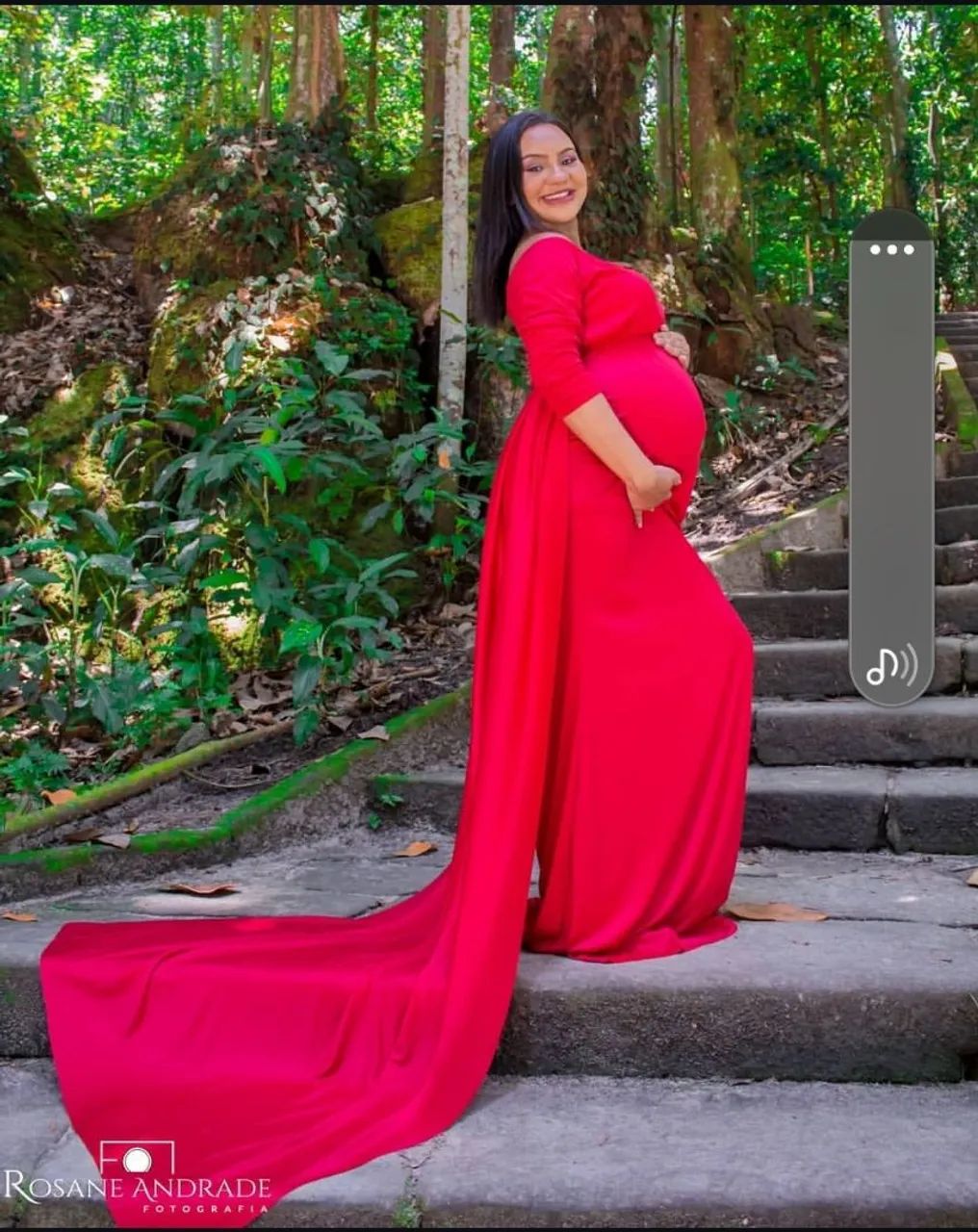 Trio de vestidos para ensaio gestante  - Foto 4