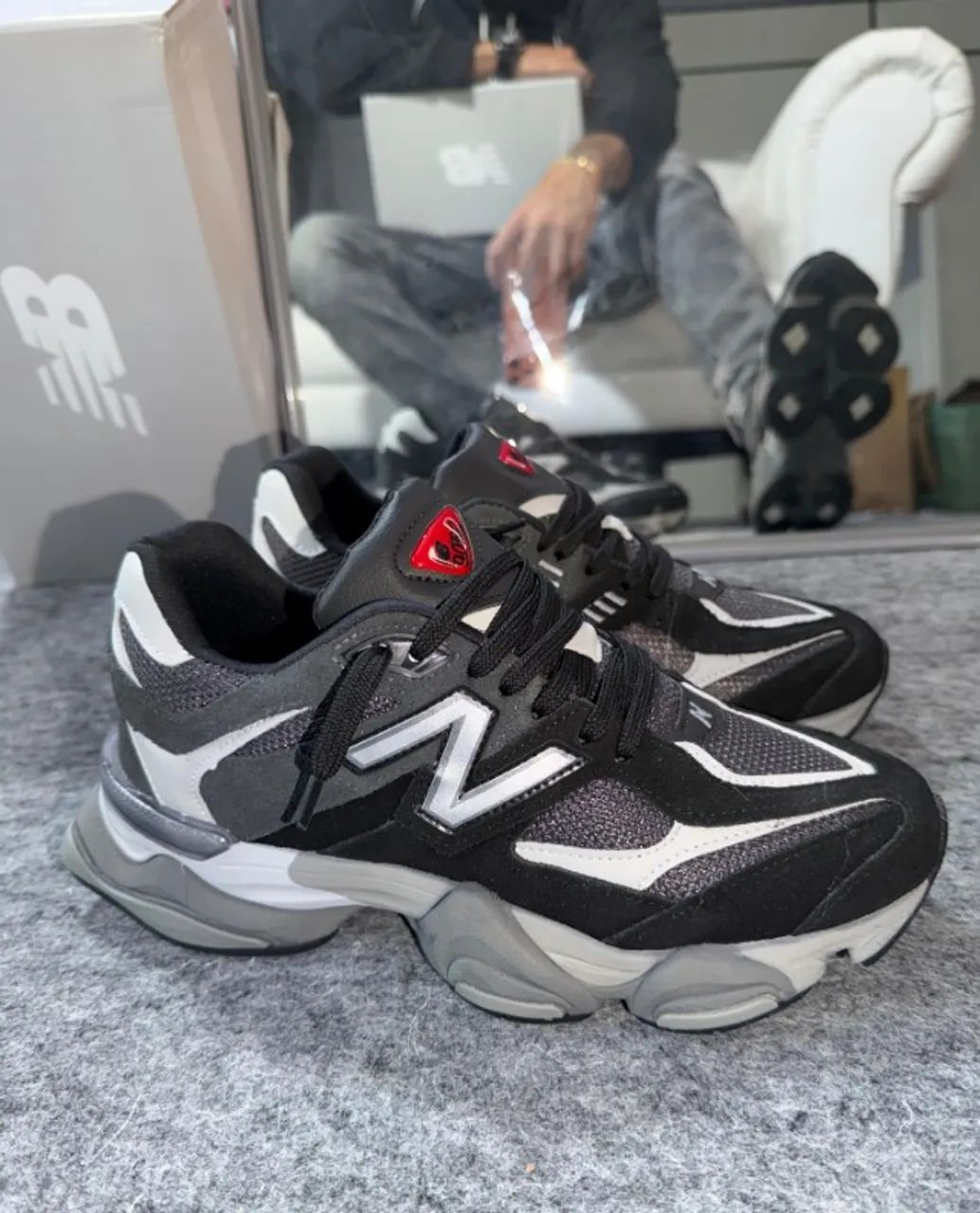 Tenis New balance 9060 Couro