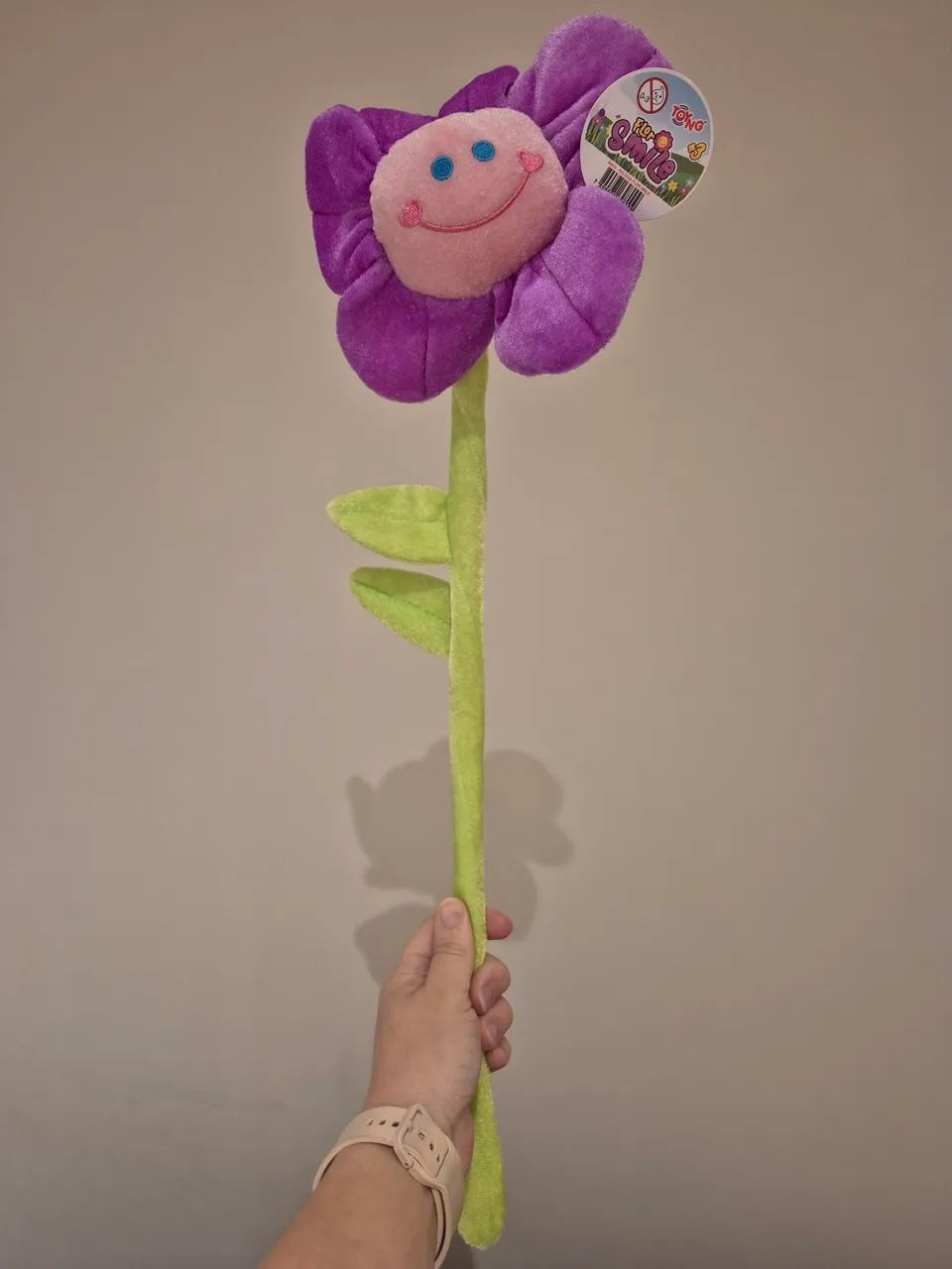 Brinquedo Flor de Pelúcia com Haste flexível - Foto 5